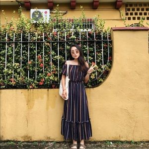 Urban Outfitters Off The Shoulder Dress